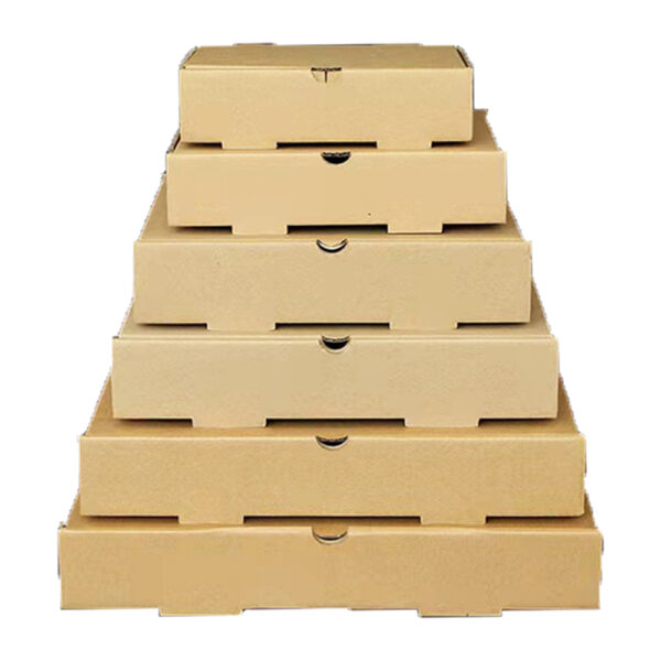 6 Pizza boxes Pyramid Stack