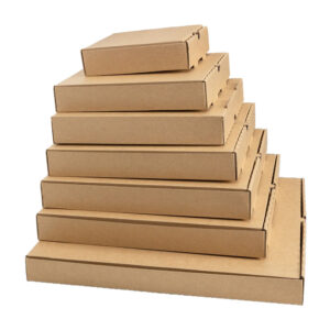 Pizza boxes stack